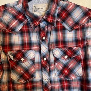 American Eagle Plaid Shirt